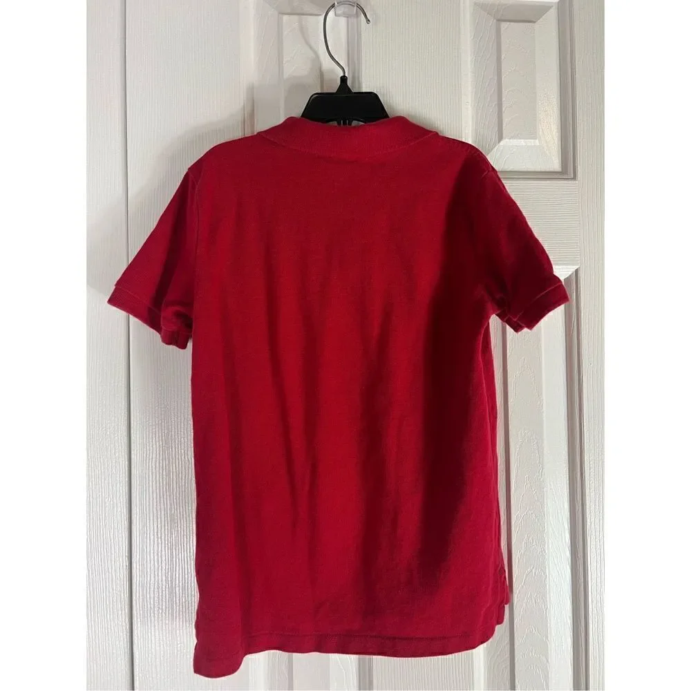 Polo Ralph Lauren Boys Red Polo Shirt Size 7